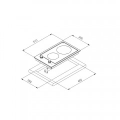 La Germania P33 2V LAG X Κεραμική Εστία La Germania P33 2V LAG X Κεραμική Εστία